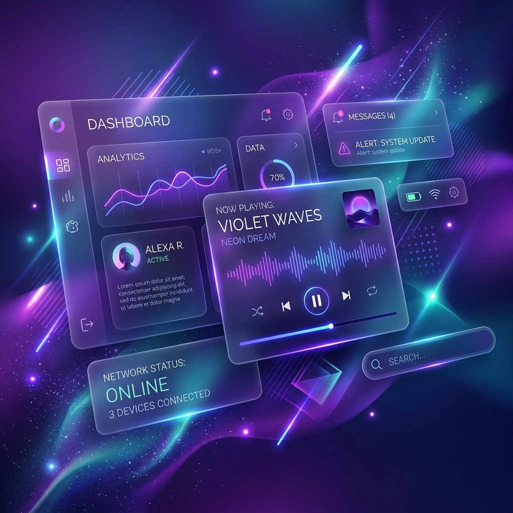 Glass UI Components